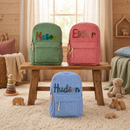 Personalized kids school bags in multiple colors for back to school