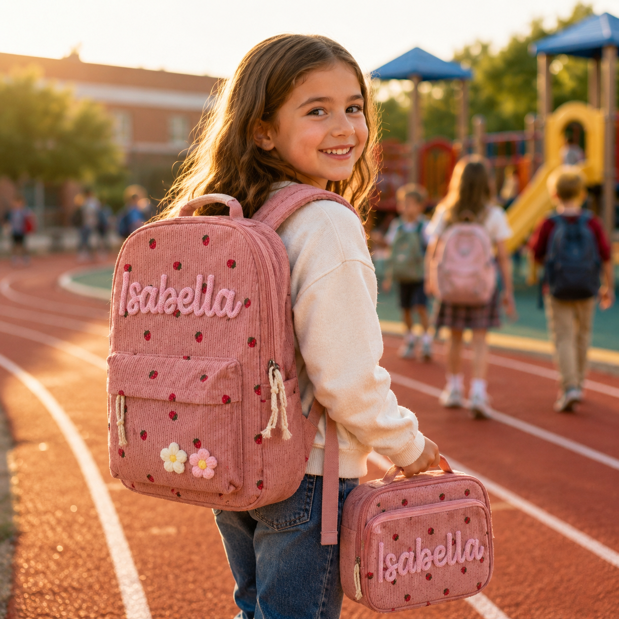 MamaRaya Personalized Backpack & Lunch Set