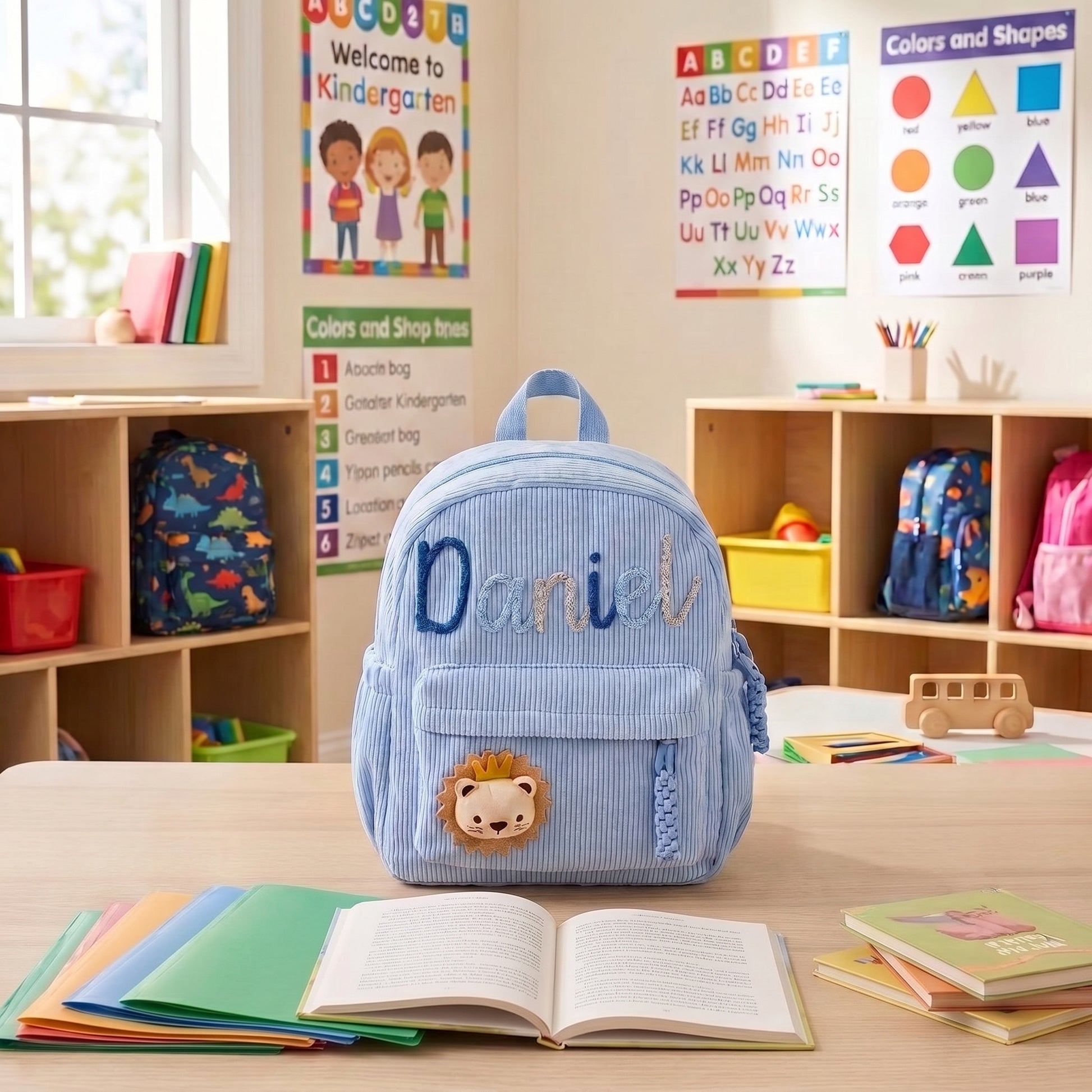 MamaRaya Personalized Toddler Backpack
