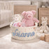 MamaRaya Personalized Nursery Storage Basket Custom Name Gift