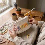 MamaRaya Personalized Nursery Storage Basket