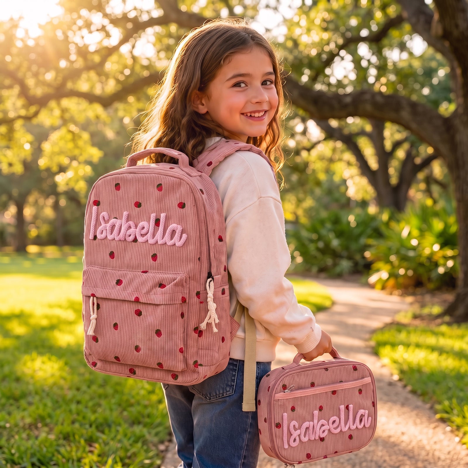 MamaRaya Personalized Backpack & Lunch Set