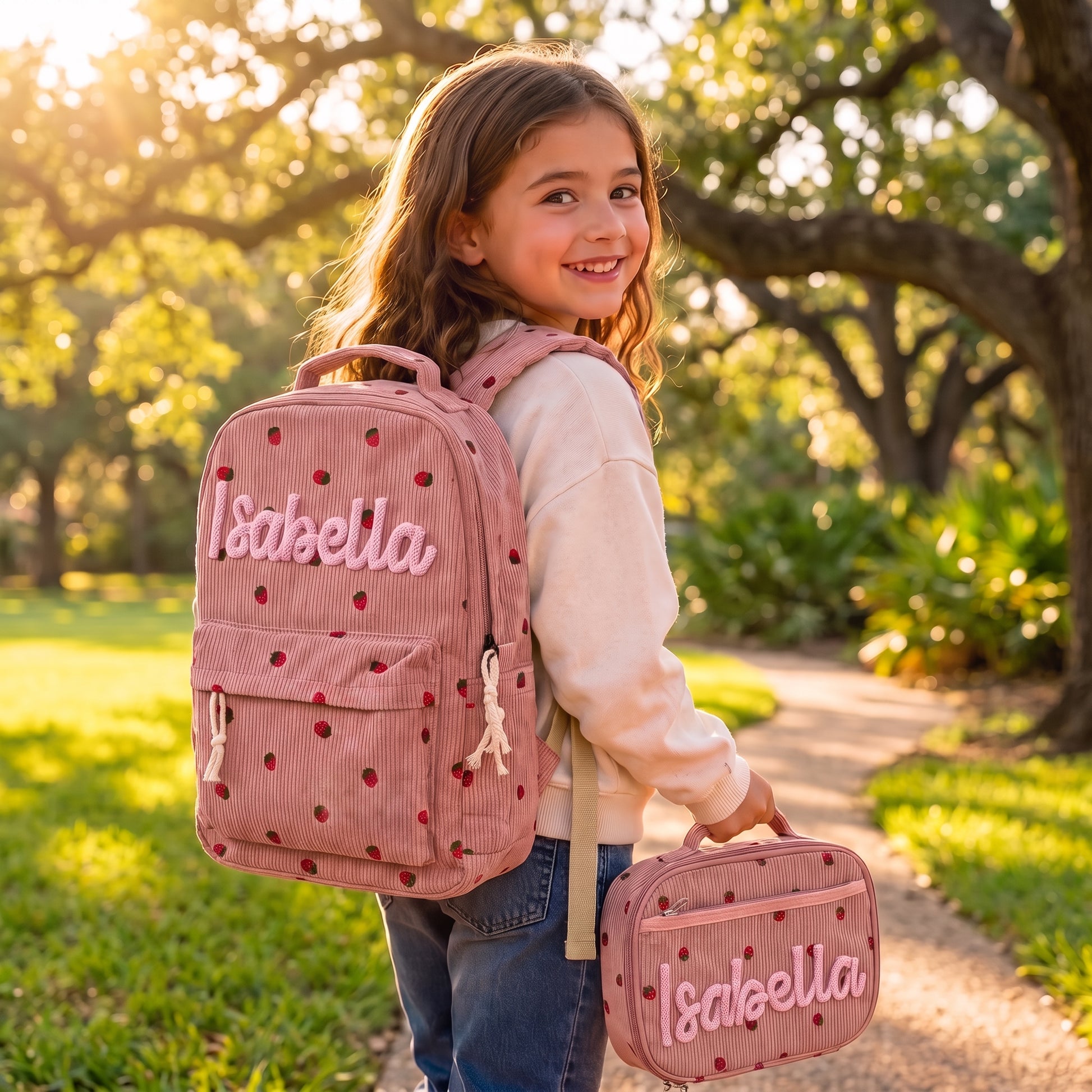 MamaRaya Personalized Backpack & Lunch Set