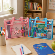 MamaRaya Personalized School Folder with Pouch