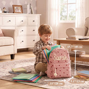 MamaRaya Personalized Patterned Corduroy Backpack