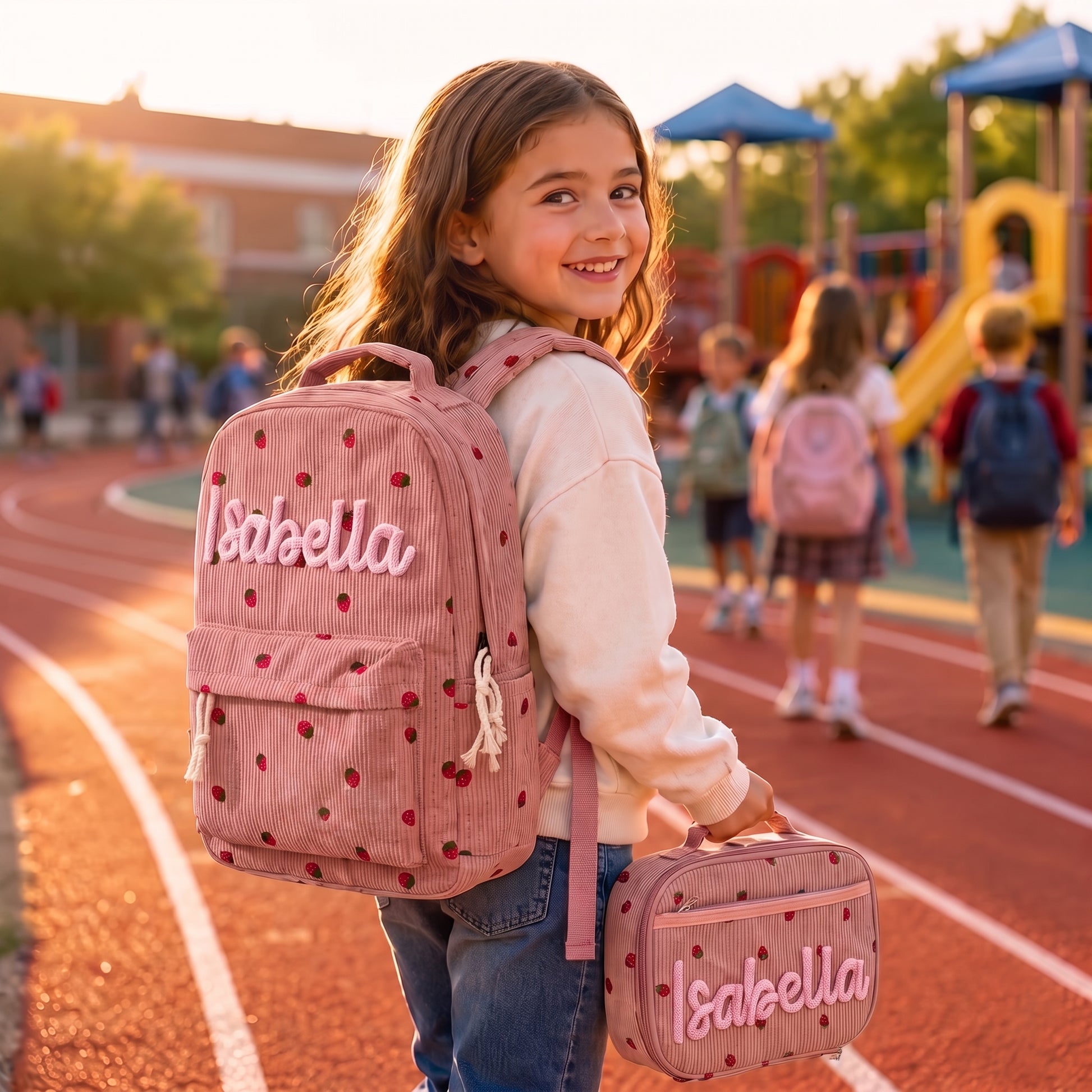 MamaRaya Personalized Backpack & Lunch Set