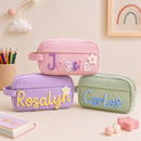 Custom name pencil pouch for backpack and desk organization