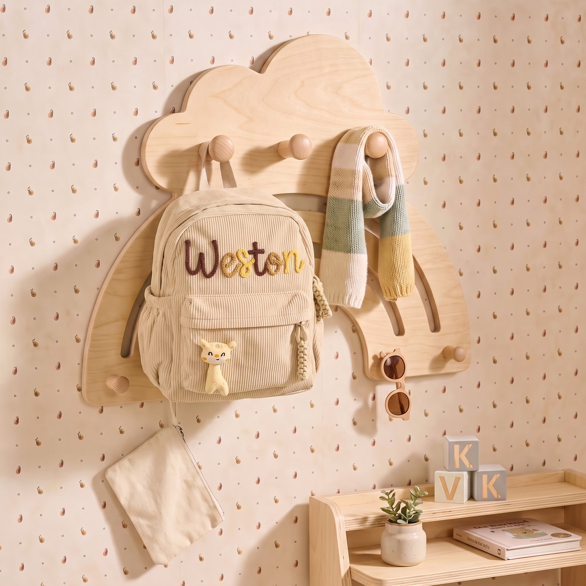 MamaRaya Personalized Toddler Backpack