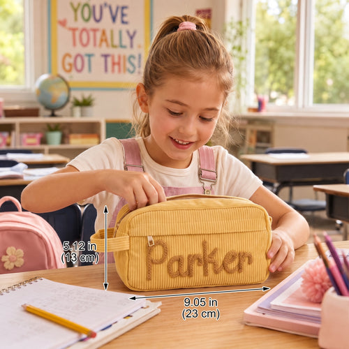 MamaRaya Personalized Kids Pencil Case & Pouch