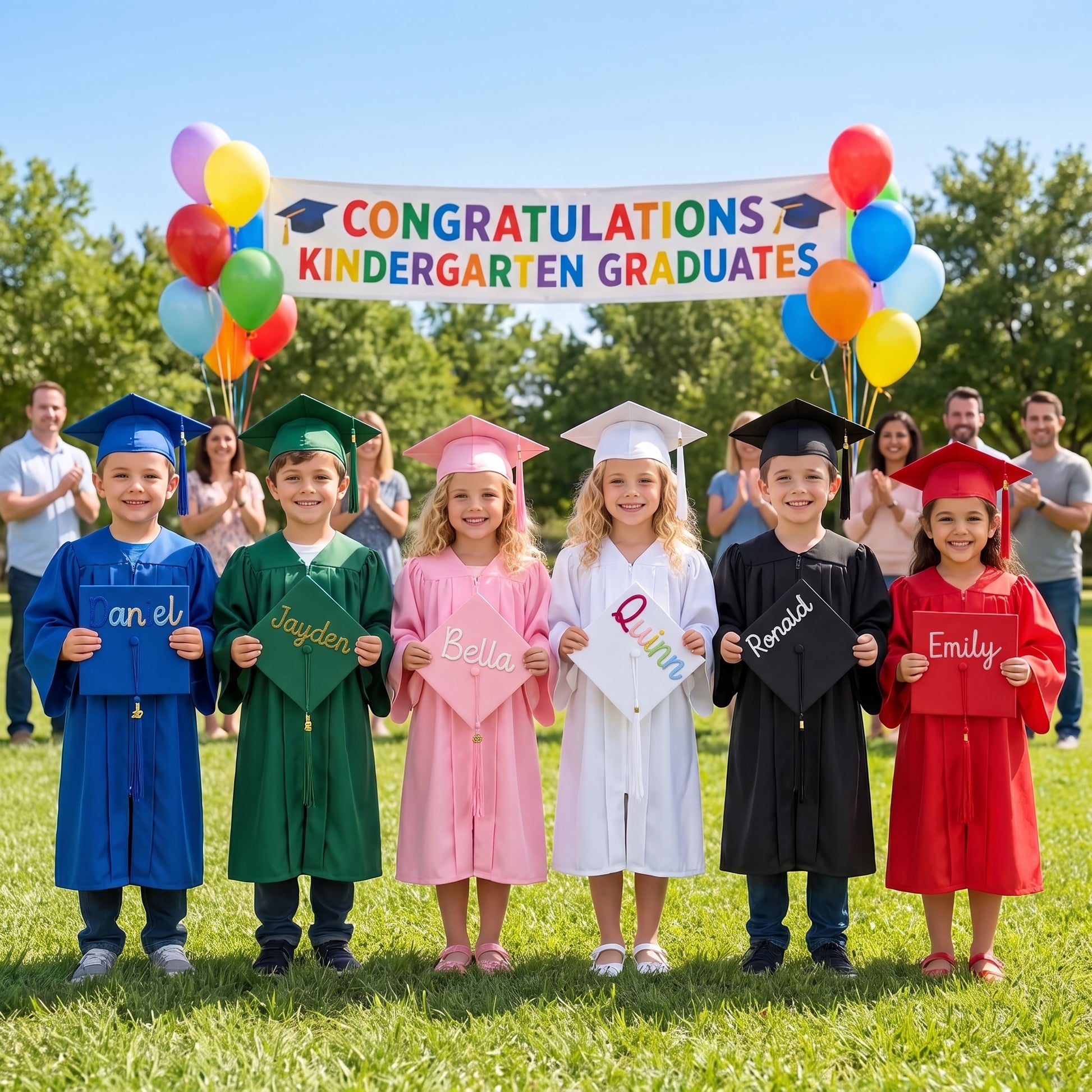 MamaRaya Personalized Kindergarten Grad Set