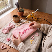 Mamaraya Personalized Knit Baby Headband Sweater Socks Set