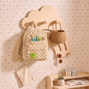 MamaRaya Personalized Patterned Corduroy Backpack