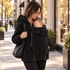 MamaRaya 2-in-1 Sherpa Fleece Babywearing Jacket