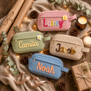 Custom name pencil case color options for kids