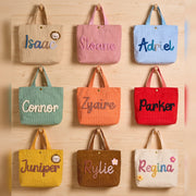 MamaRaya Personalized Kids Corduroy Tote