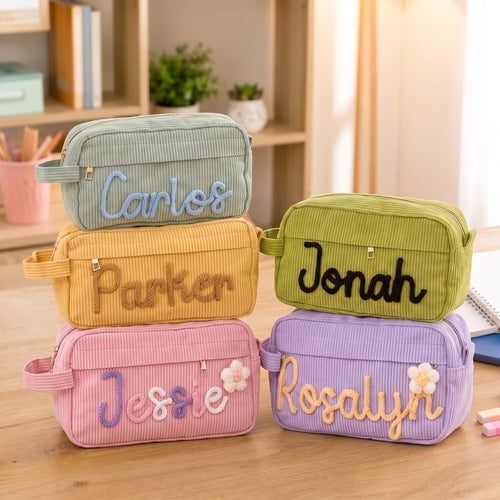 MamaRaya Personalized Kids Pencil Case & Pouch