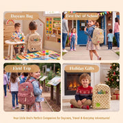 MamaRaya Personalized Patterned Corduroy Backpack