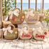 Kids straw beach bag size guide with handle and strap details