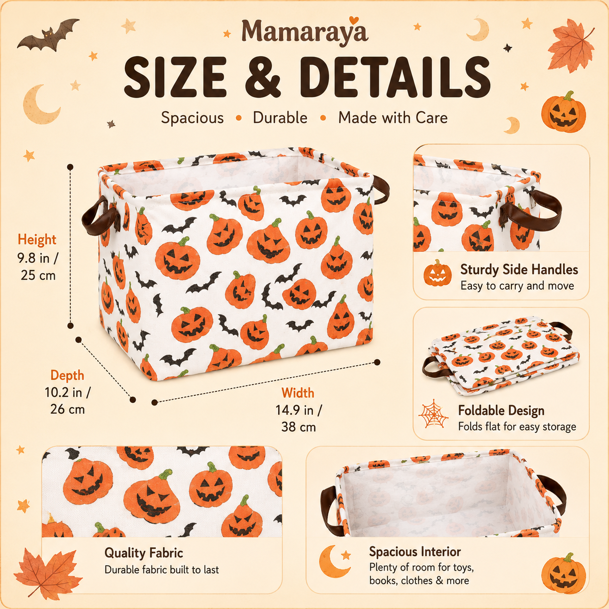 MamaRaya Personalized Halloween Boo Basket