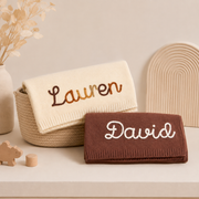 MamaRaya Personalized Baby Name Blanket
