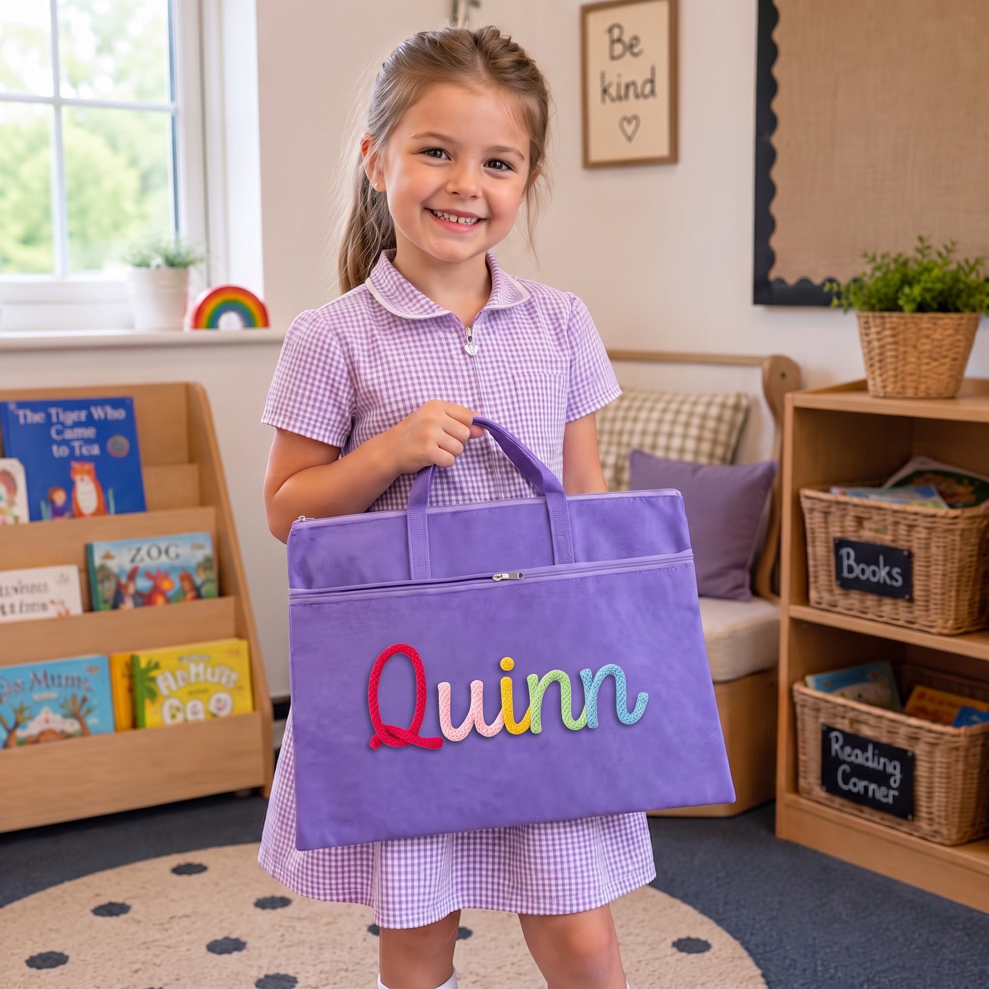 Mamaraya Personalized Kids A4 Homework Folder
