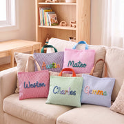 MamaRaya Personalized Corduroy Crossbody Bag