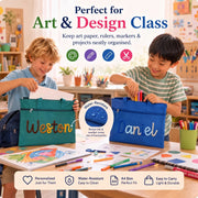 Mamaraya Personalized Kids A4 Homework Folder