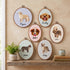 Mamaraya Personalized Felt Pet Portrait Hoop Art
