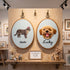 Mamaraya Personalized Felt Pet Portrait Hoop Art
