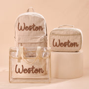 Mamaraya Personalized 3-Piece Backpack Set with A4 Folder