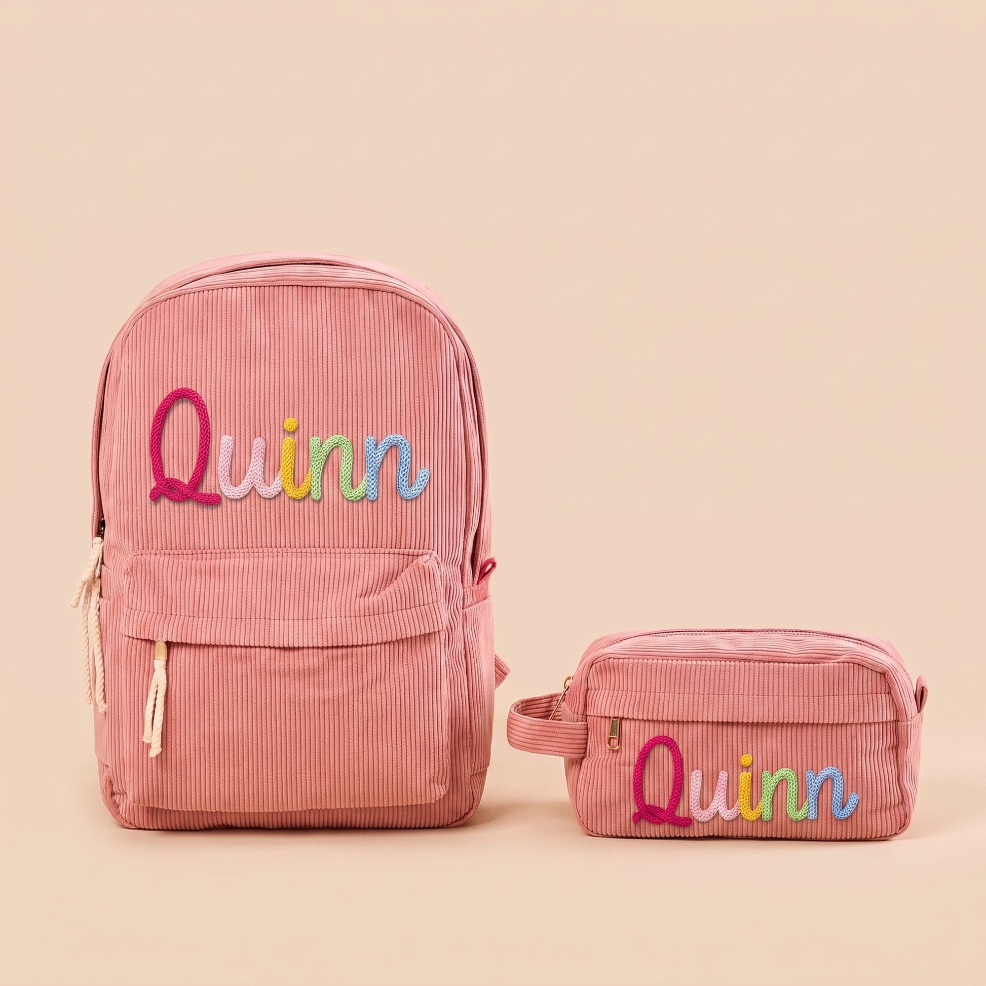 Mamaraya Personalized Kids Backpack and Pencil Case