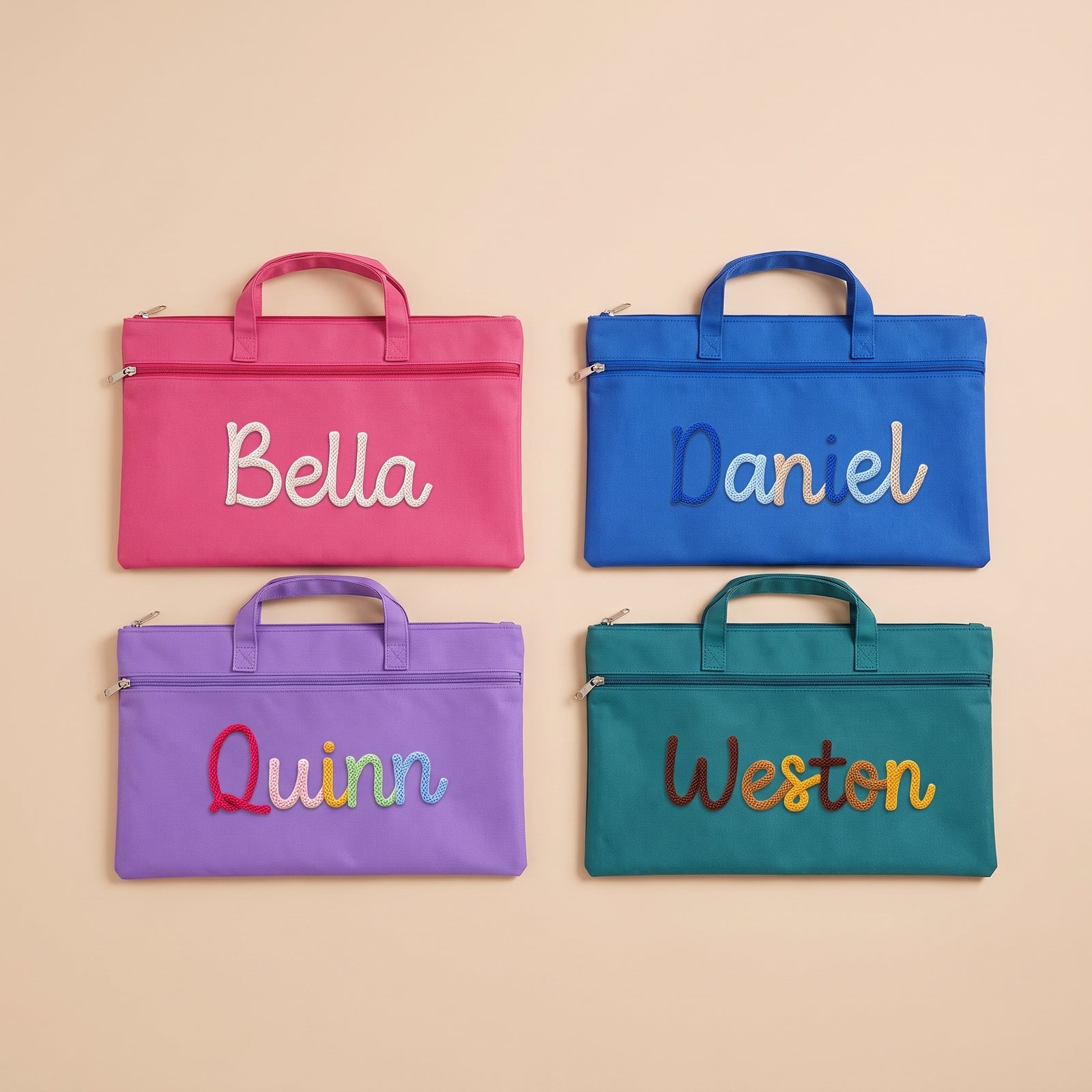Mamaraya Personalized Kids A4 Homework Folder