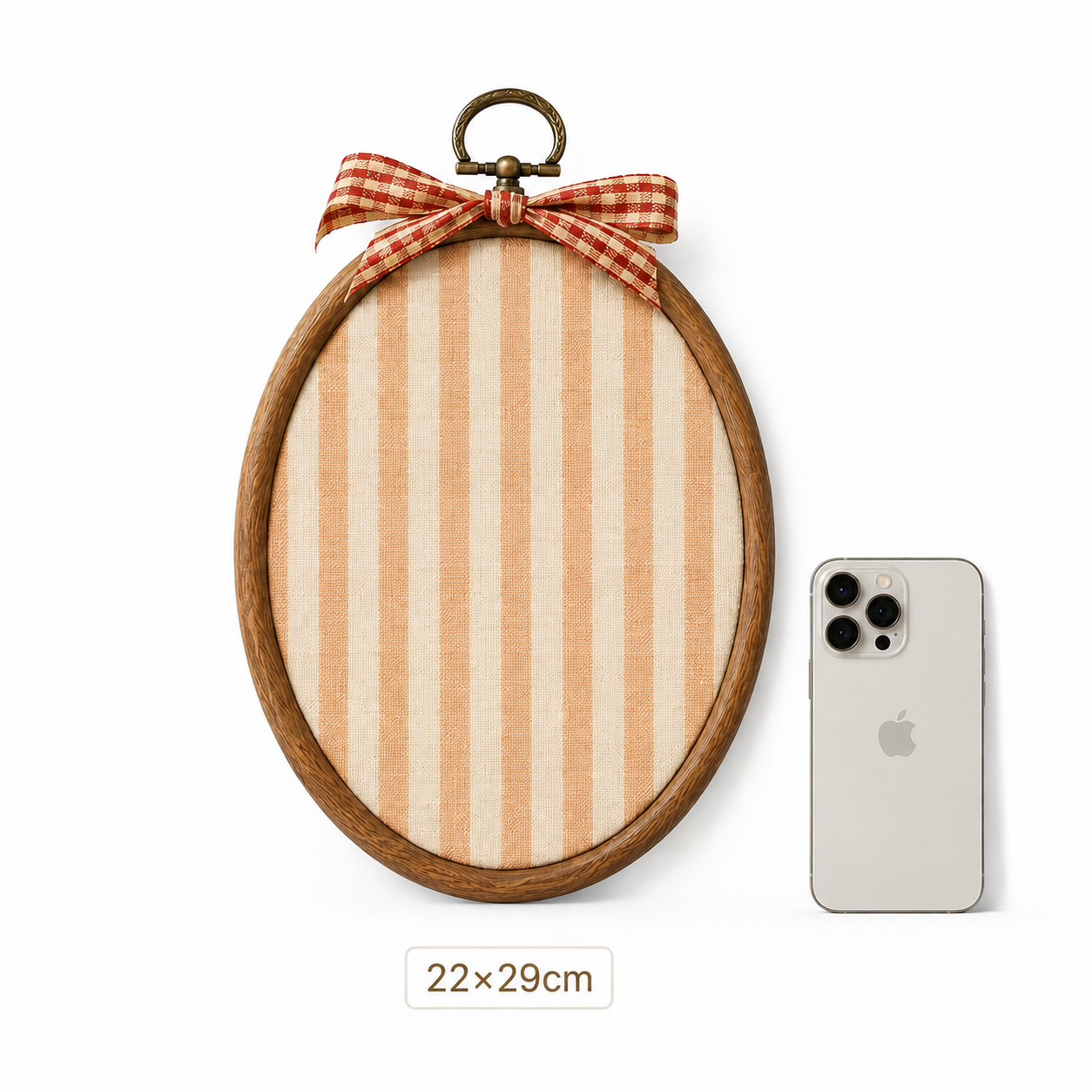 Mamaraya Personalized Felt Pet Portrait Hoop Art