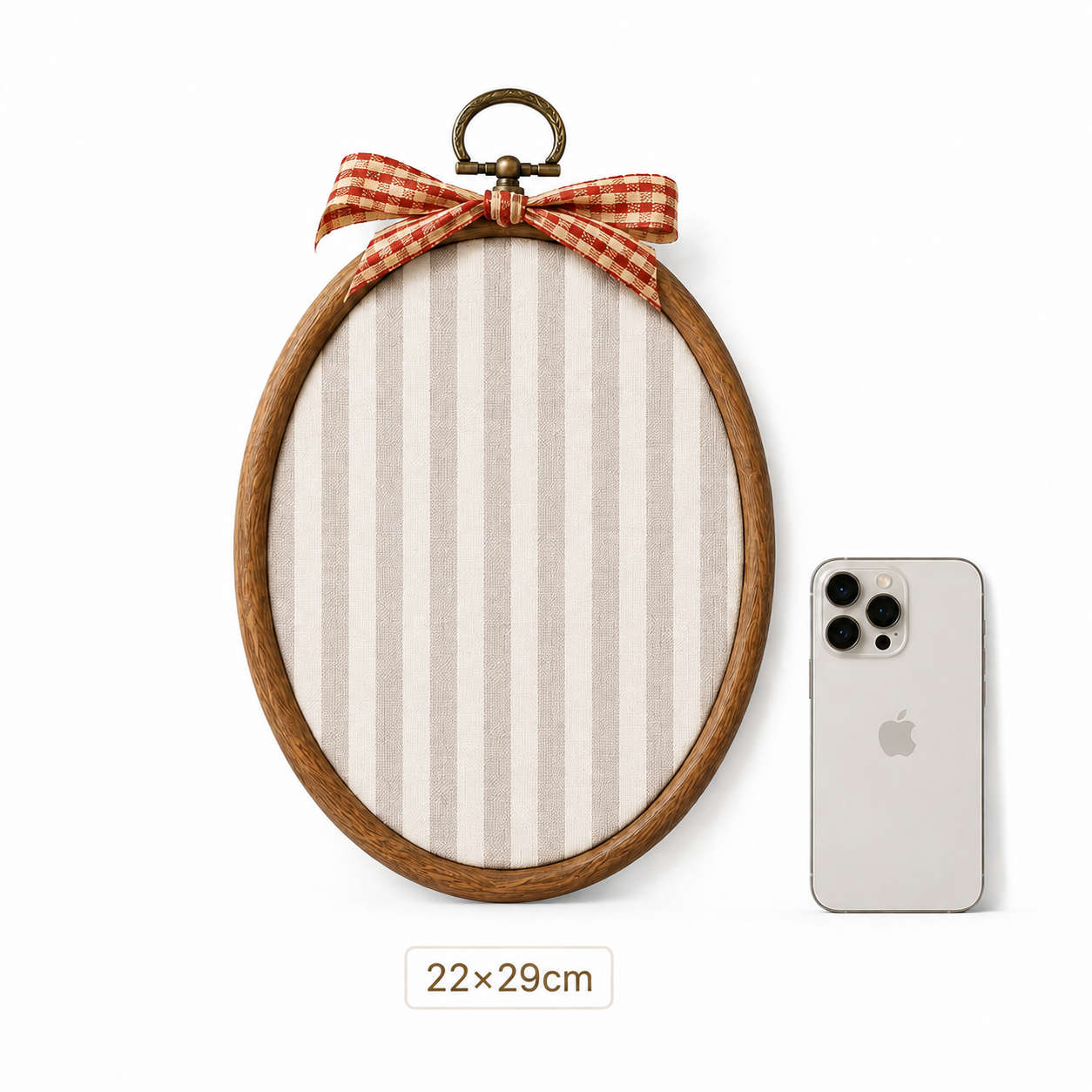 Mamaraya Personalized Felt Pet Portrait Hoop Art