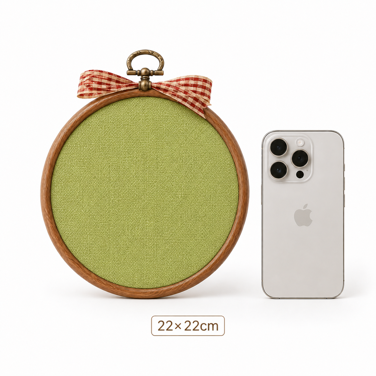 Mamaraya Personalized Felt Pet Portrait Hoop Art