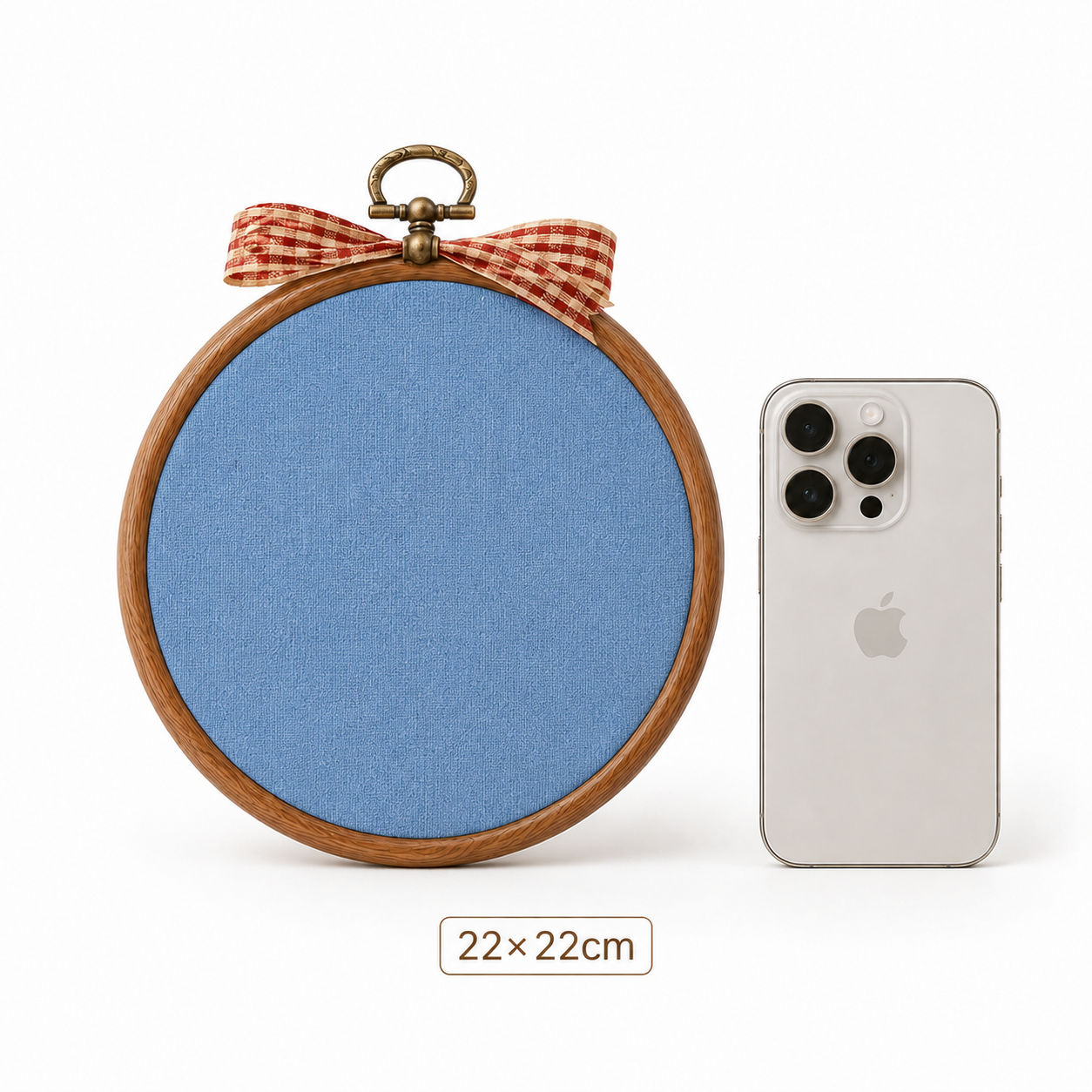 Mamaraya Personalized Felt Pet Portrait Hoop Art