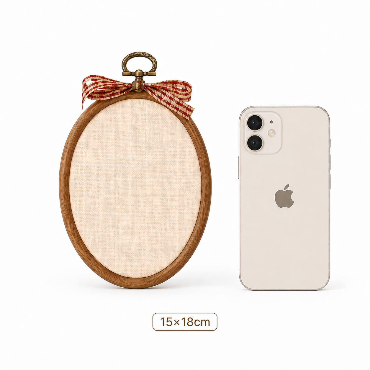 Mamaraya Personalized Felt Pet Portrait Hoop Art