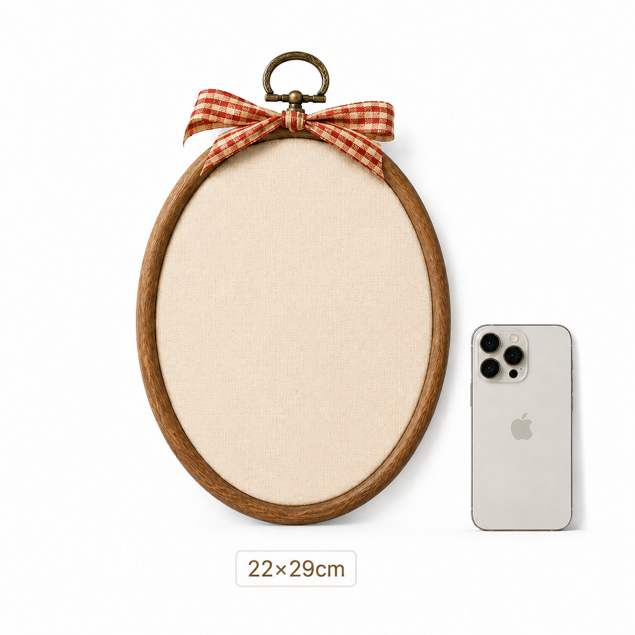 Mamaraya Personalized Felt Pet Portrait Hoop Art