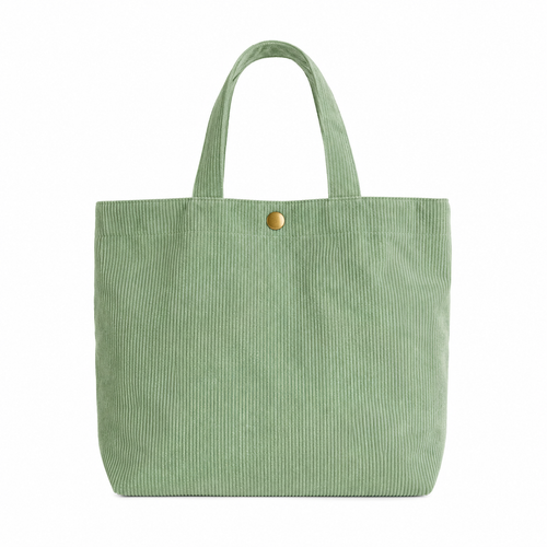 MamaRaya Personalized Kids Corduroy Tote