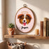 Mamaraya Personalized Felt Pet Portrait Hoop Art