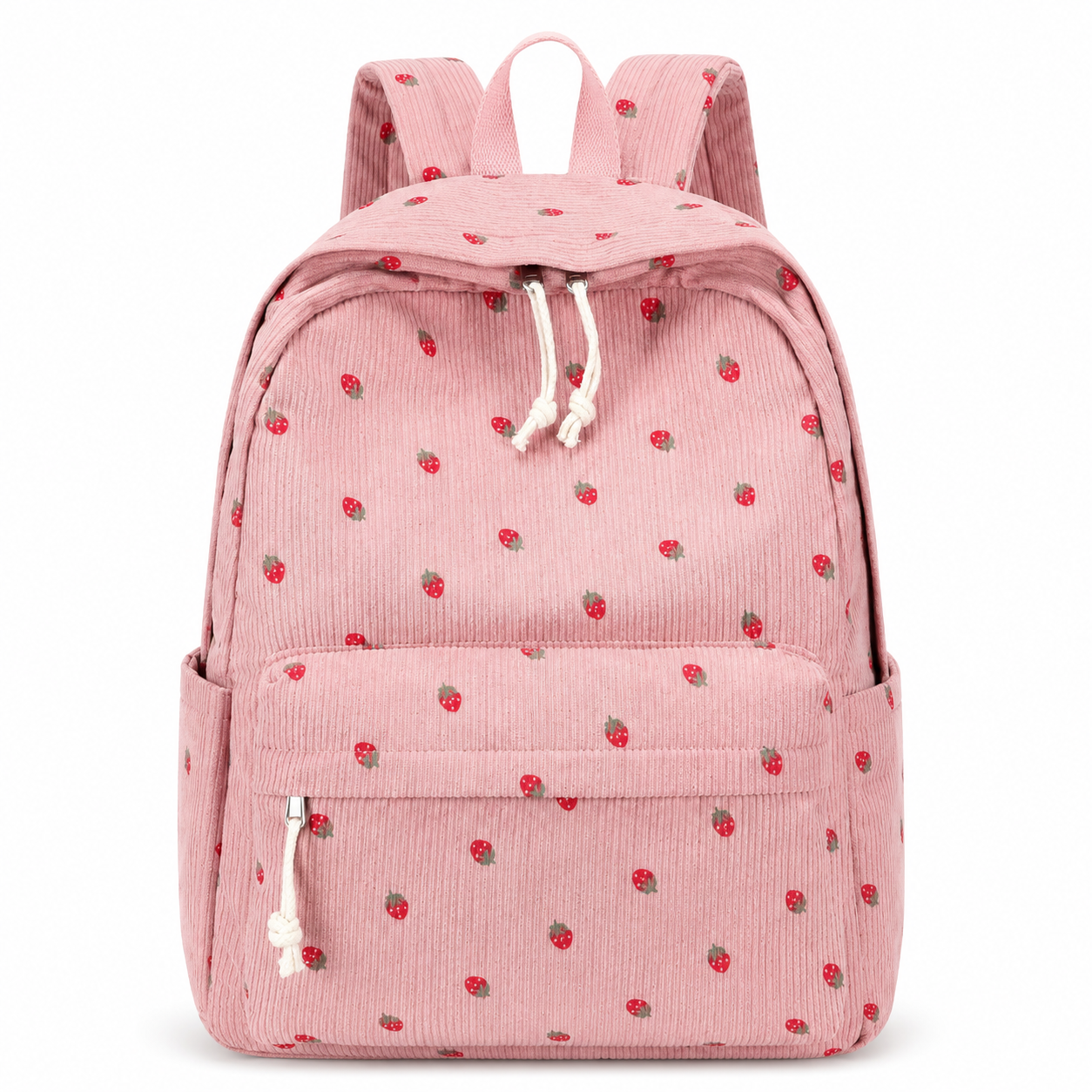 MamaRaya Personalized Patterned Corduroy Backpack