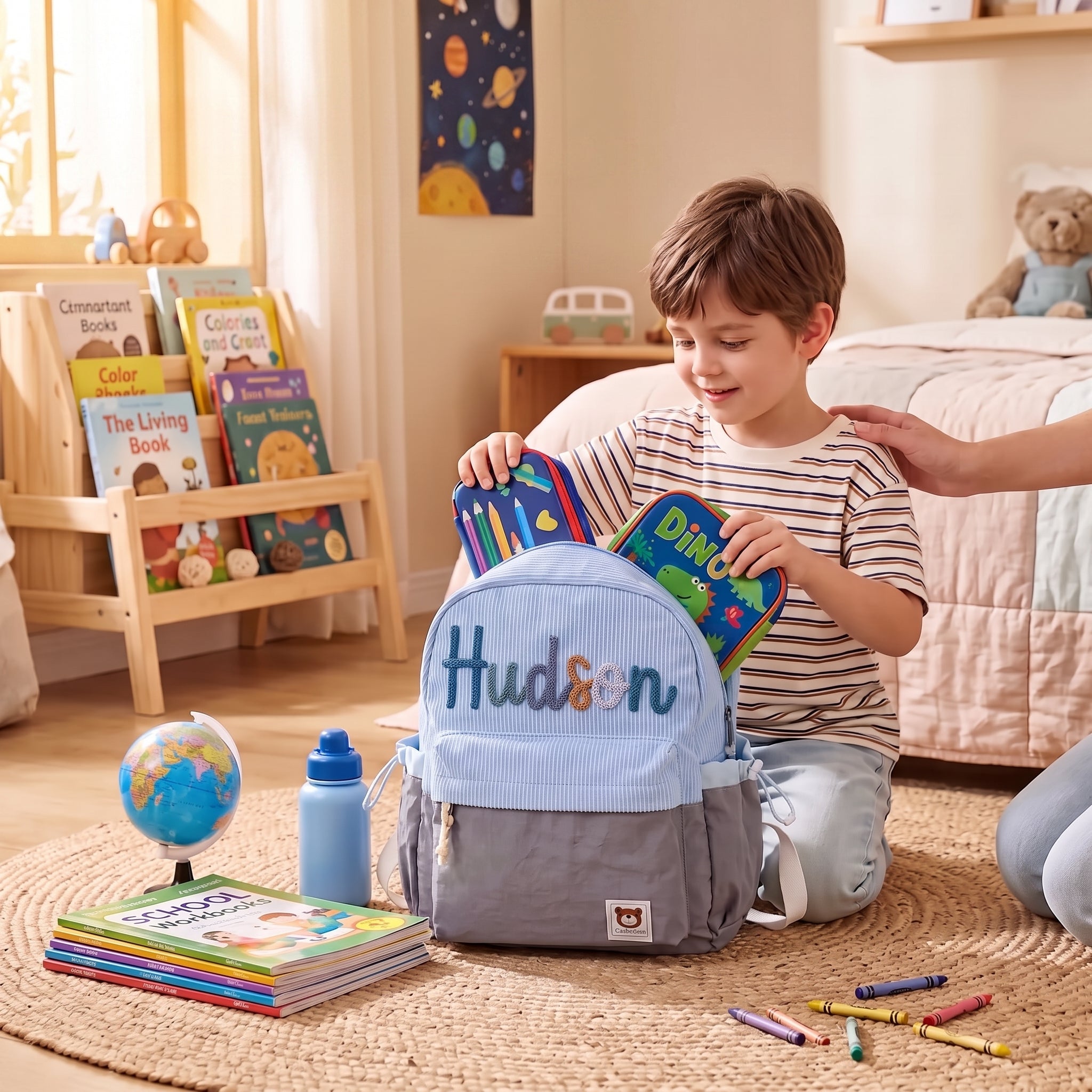 Mamaraya Personalized Kids Nylon Backpack