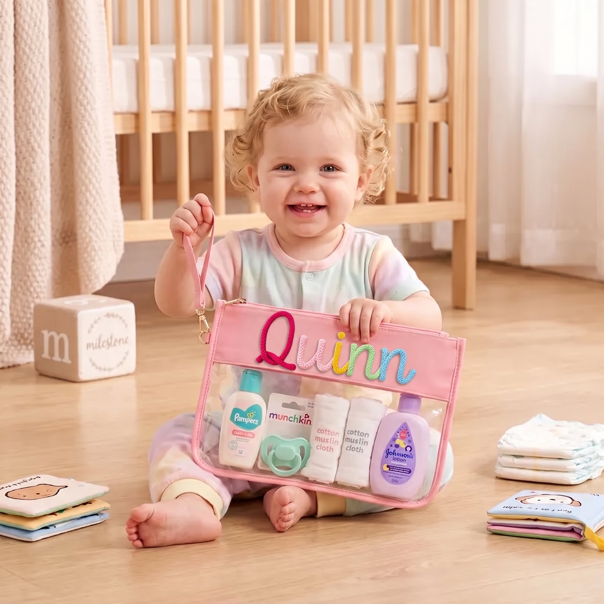 Mamaraya Personalized Baby Organizer Pouch