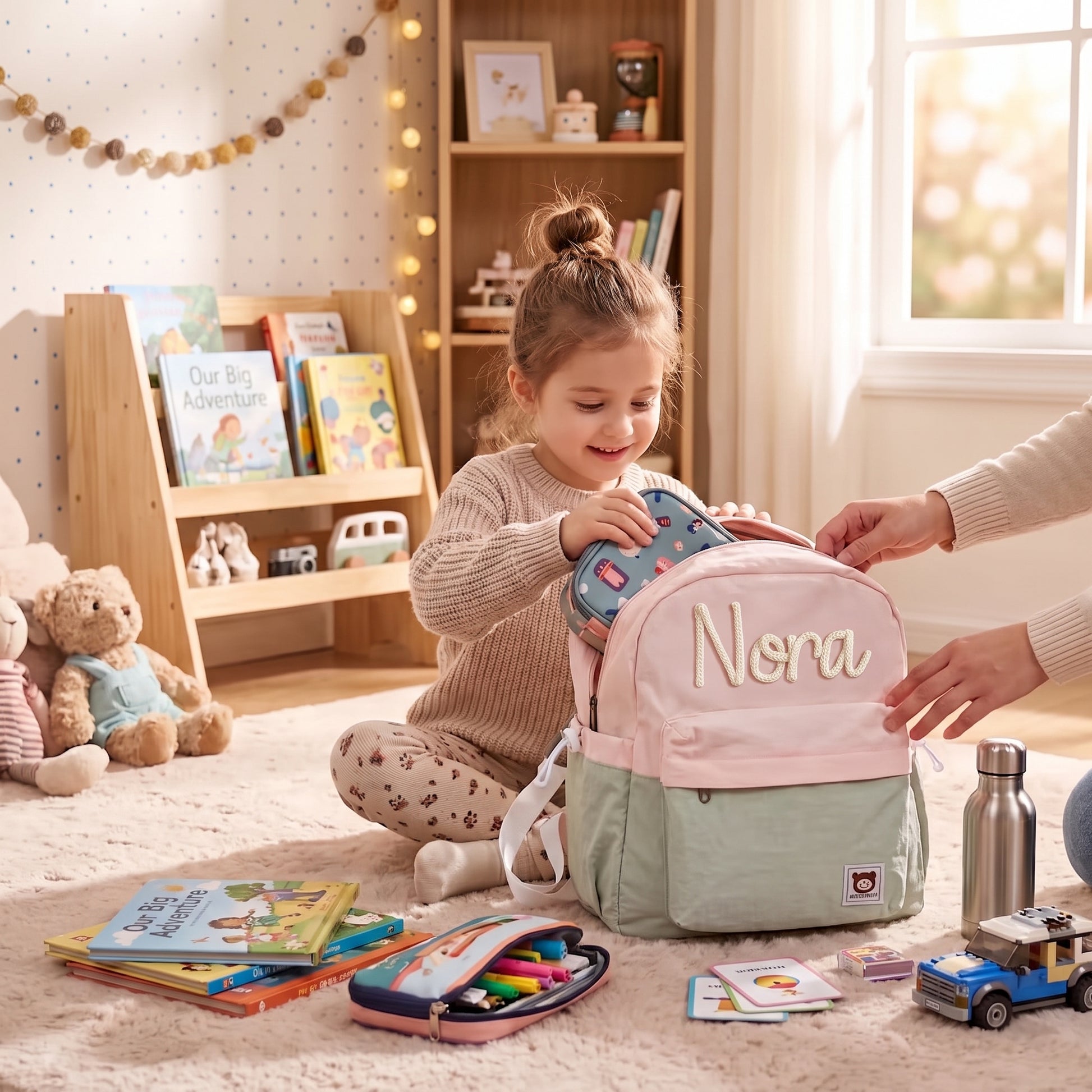 Mamaraya Personalized Kids Nylon Backpack