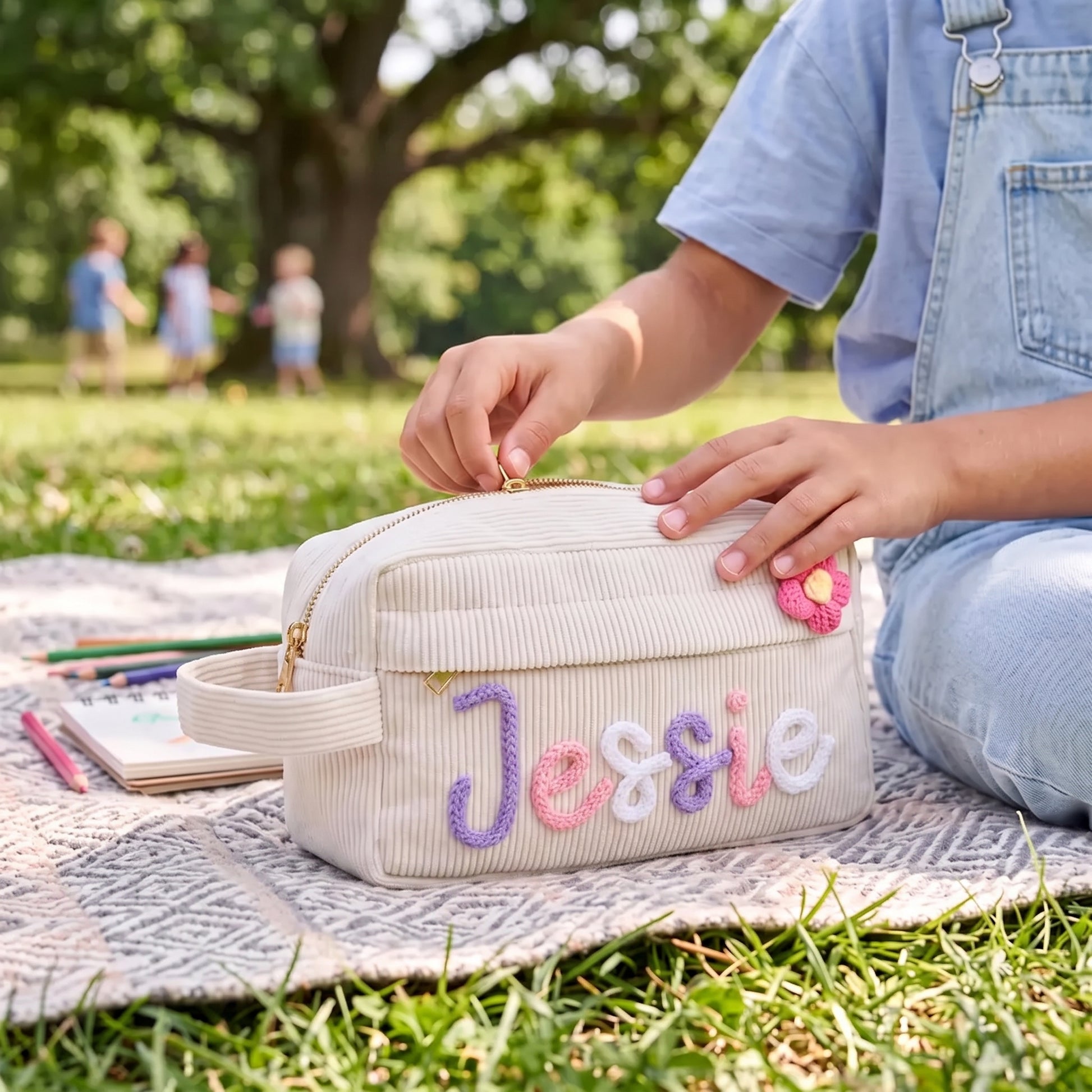 MamaRaya Personalized Kids Pencil Case