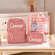 Mamaraya Personalized 3-Piece Backpack Set with A4 Folder