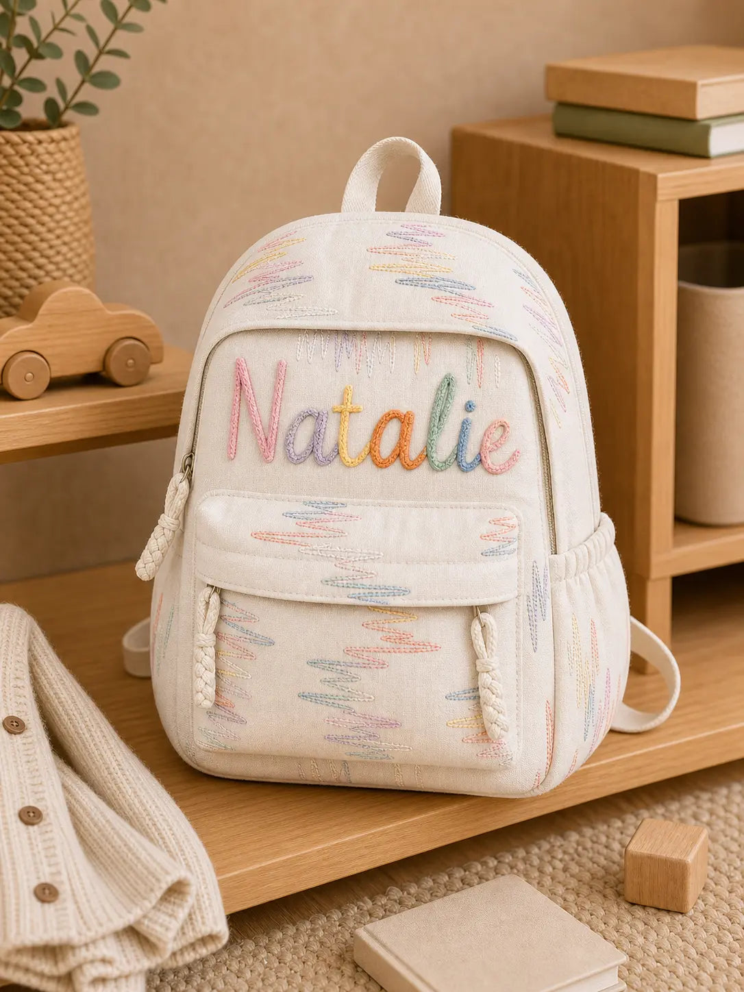 MamaRaya Personalized Kids Backpack