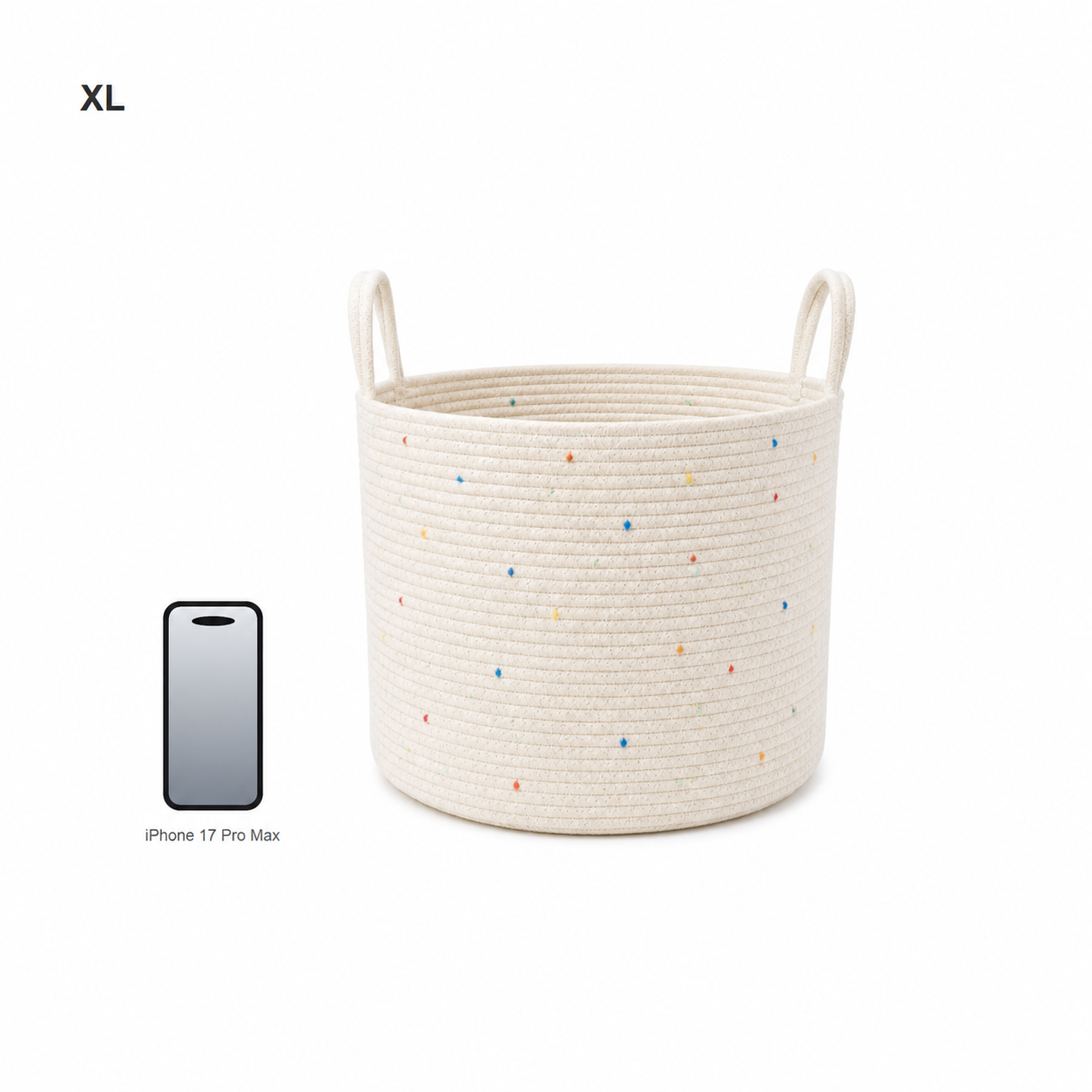 MamaRaya Personalized Nursery Storage Basket