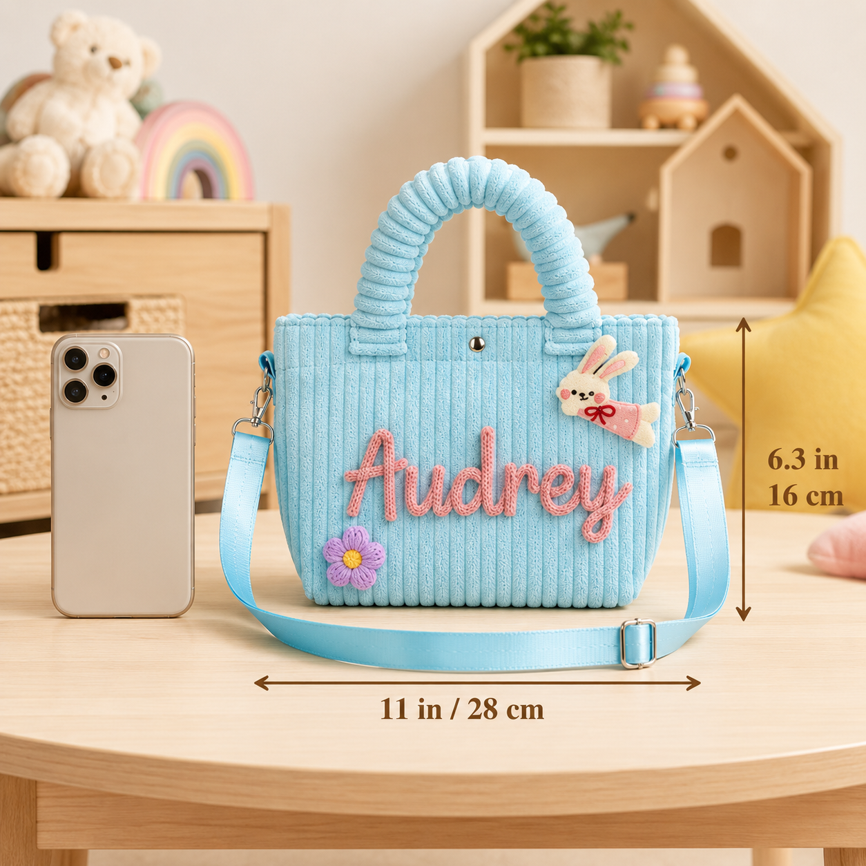 MamaRaya Personalized Kids Crossbody Bag