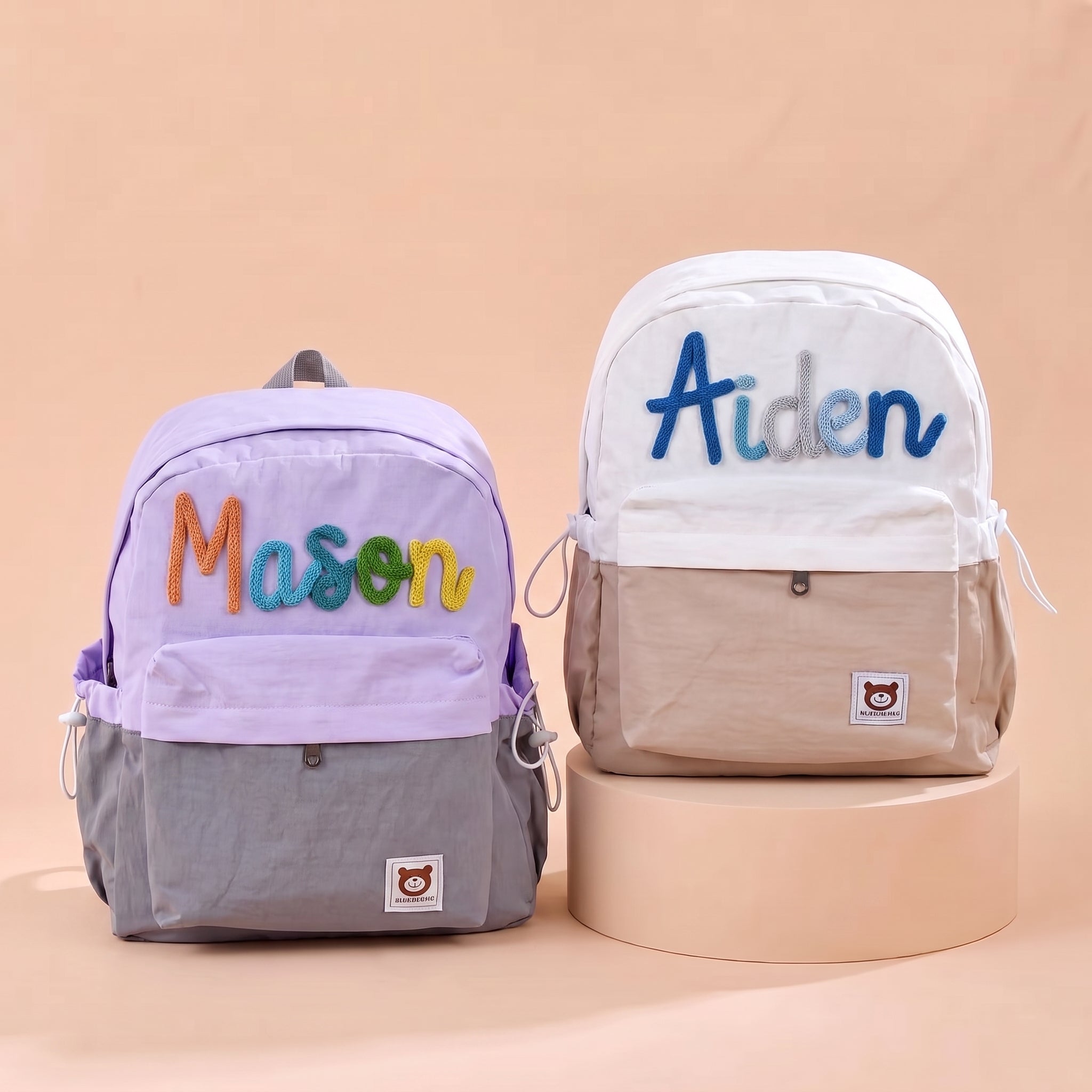 Mamaraya Personalized Kids Nylon Backpack